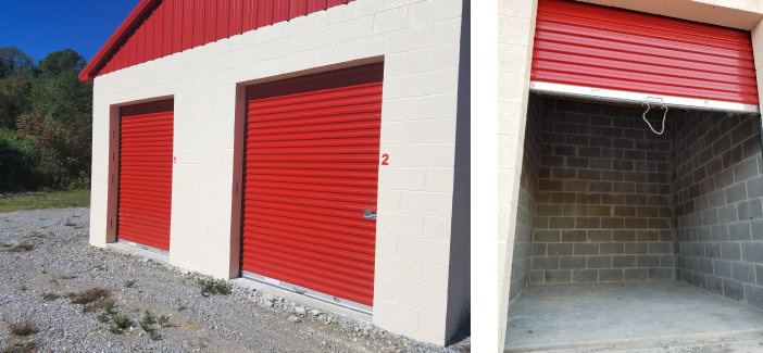 large, affordable storage unit in Chatsworth, GA